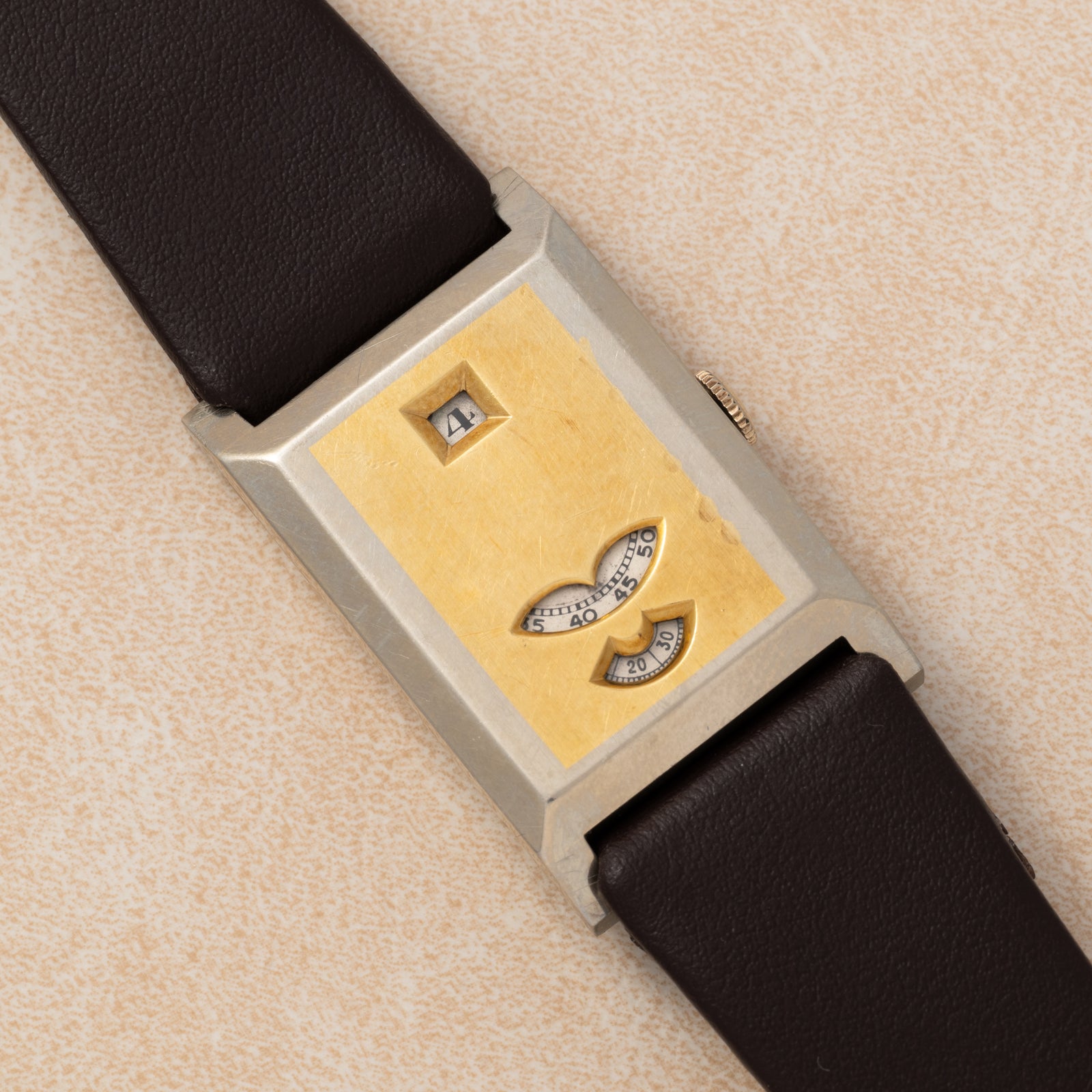 Glycine 'Jump Hour' 18k Two-Tone