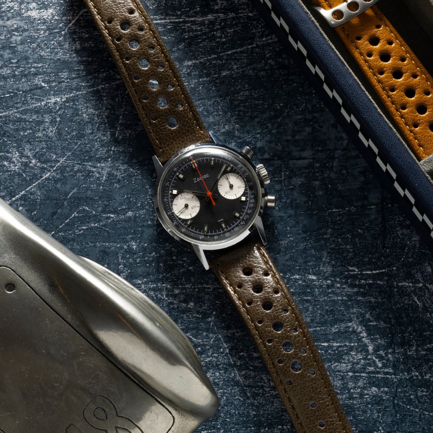 Zodiac Two-Register 'Poor Man's Heuer' Chronograph