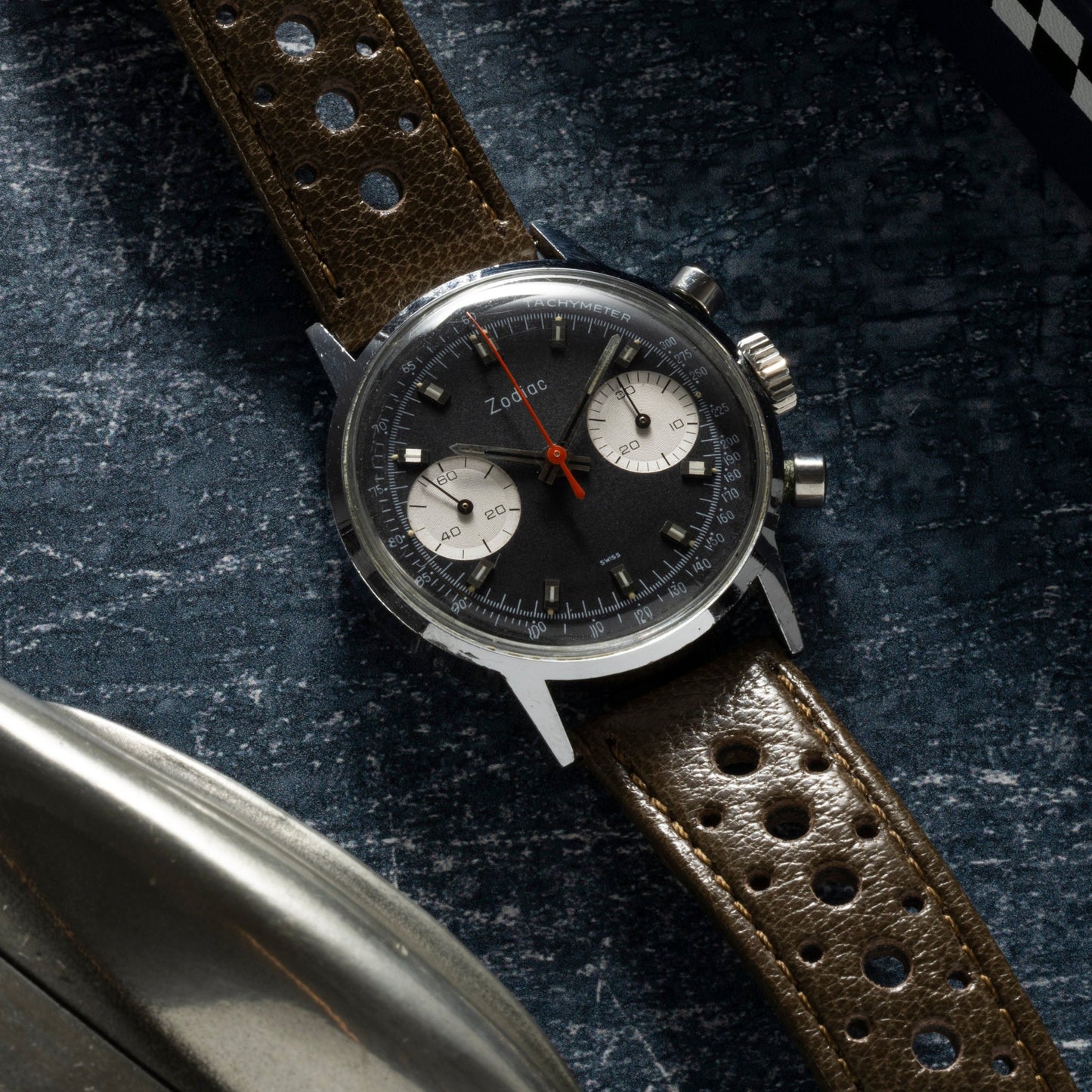 Zodiac Two-Register 'Poor Man's Heuer' Chronograph