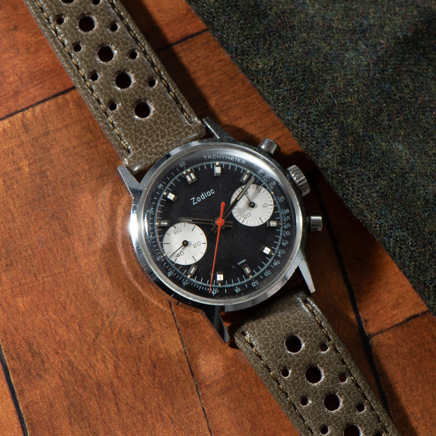 Zodiac Two-Register 'Poor Man's Heuer' Chronograph