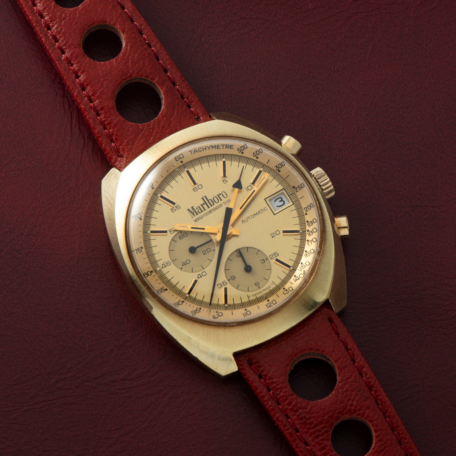 Marlboro World Championship Team Chronograph by Lemania
