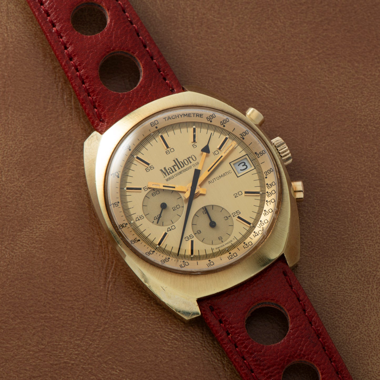 Marlboro World Championship Team Chronograph by Lemania