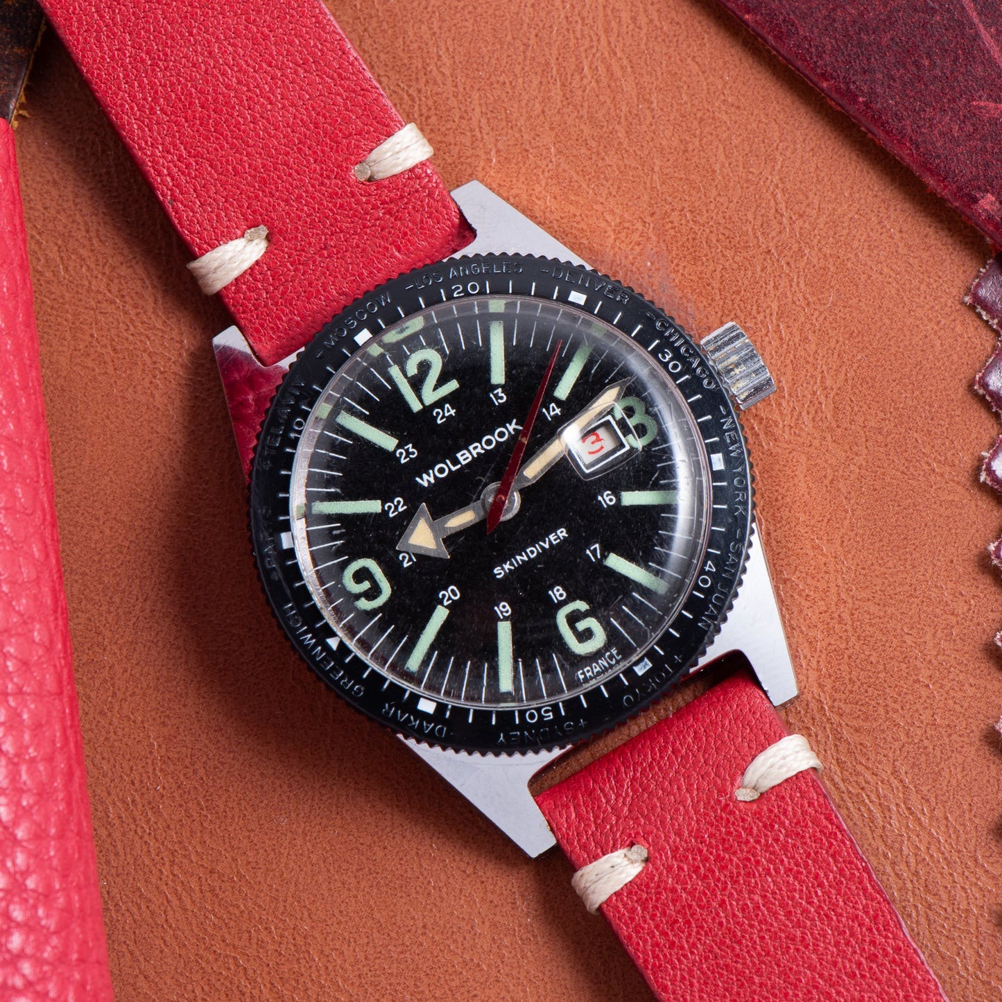 Wolbrook 'Neil Armstrong' Skindiver Worldtime