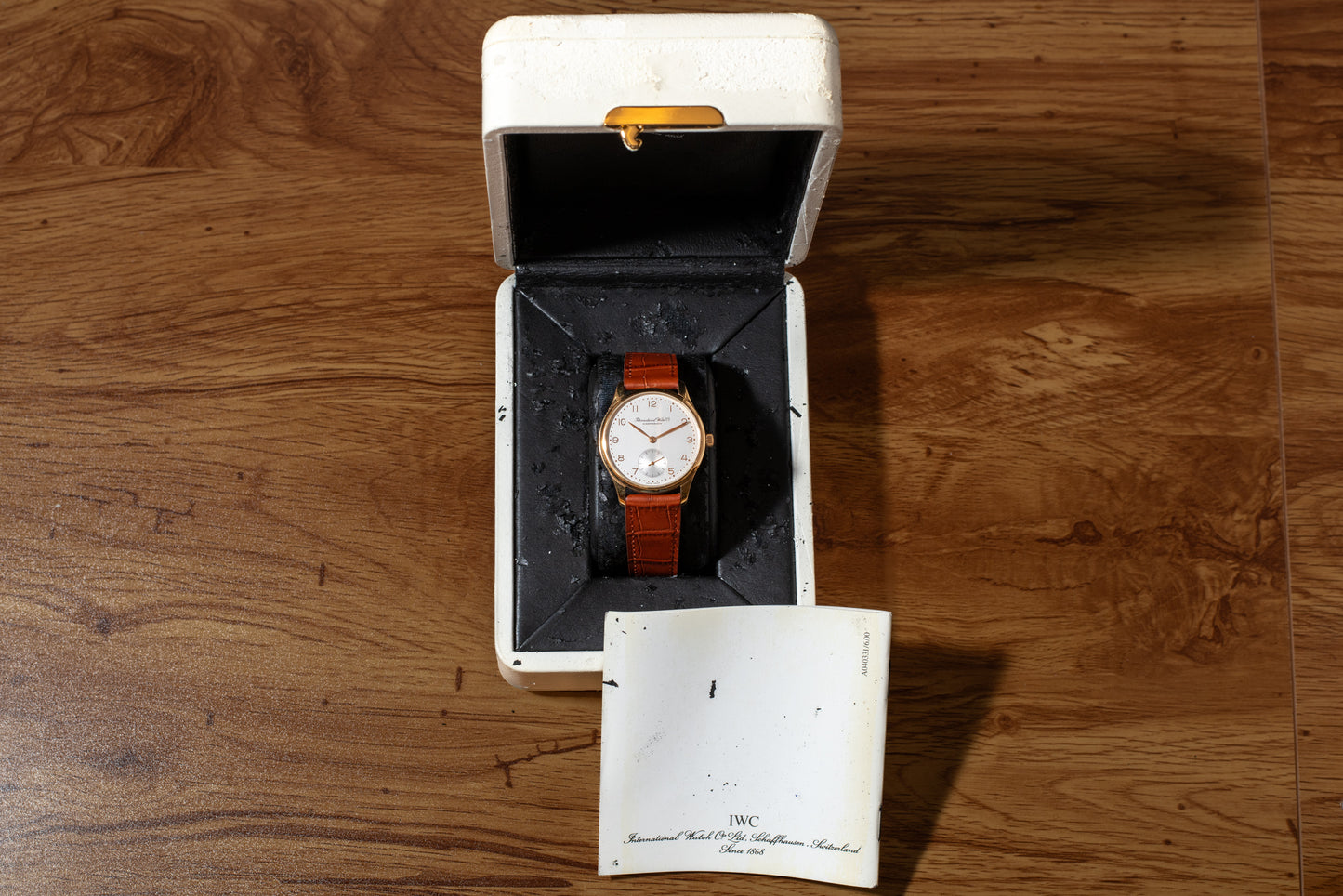 IWC 'Baby Portugieser' Rose Gold