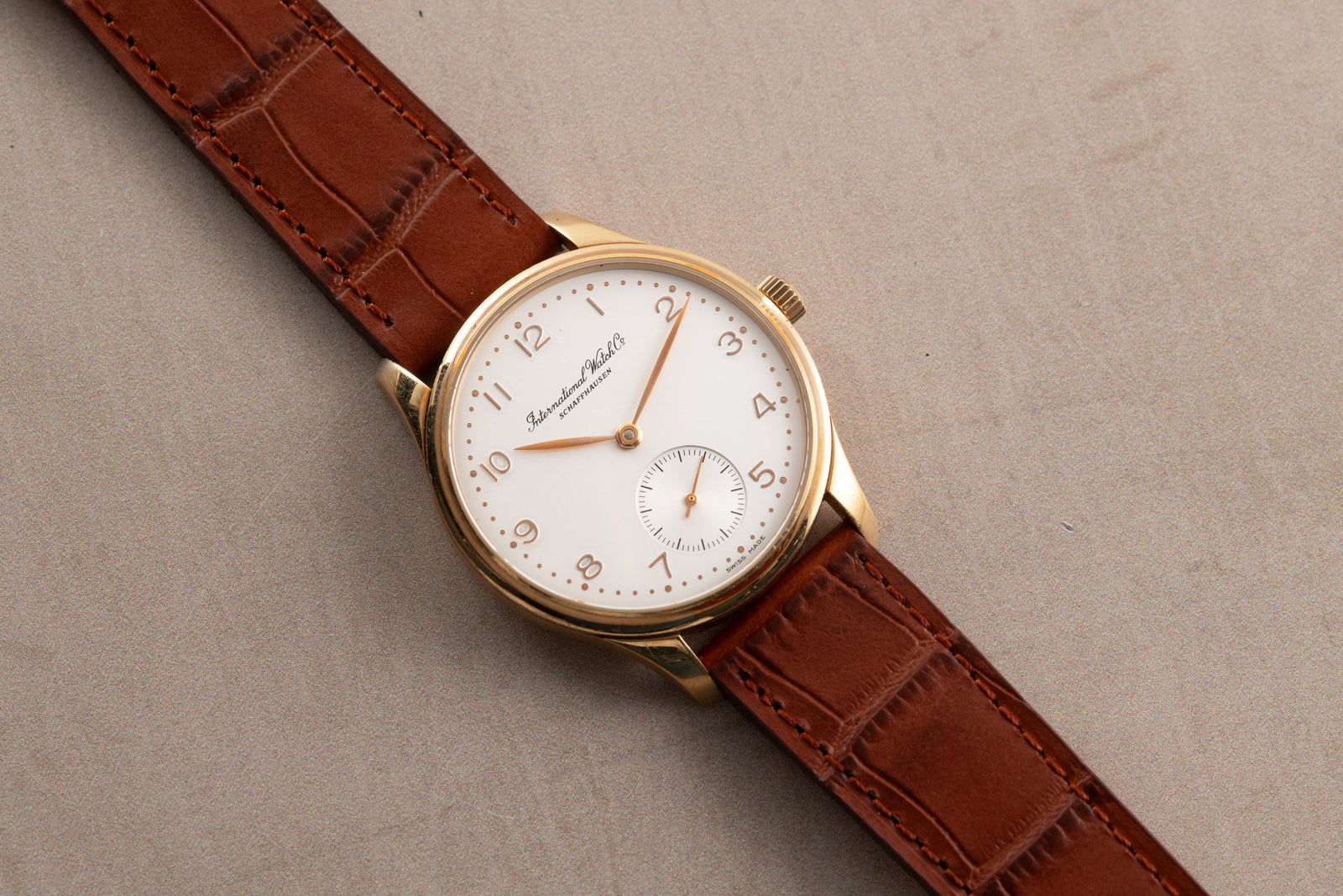 IWC 'Baby Portugieser' Rose Gold