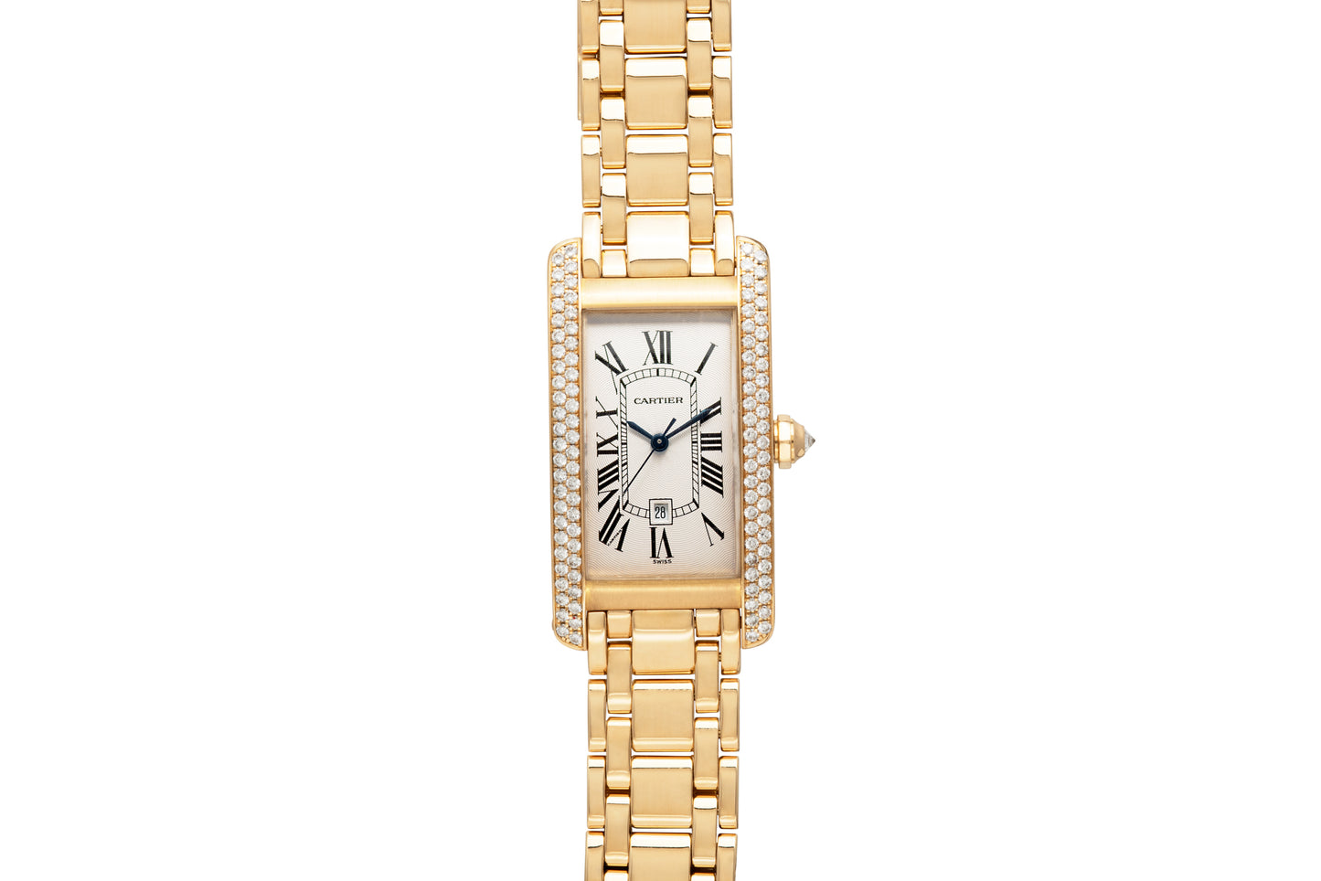 Cartier Tank Americaine Automatic Diamonds