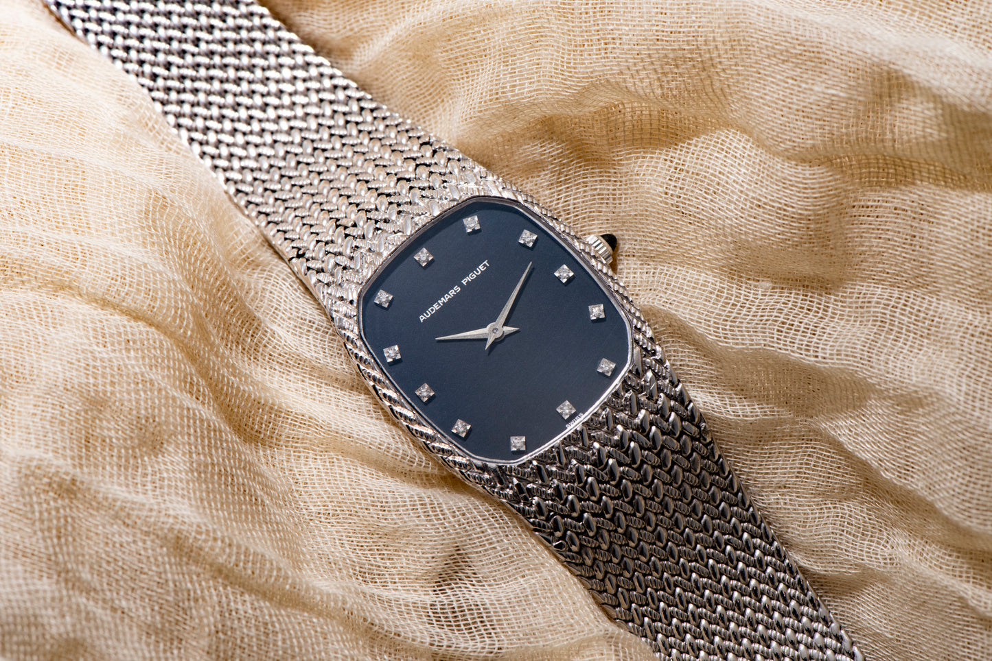 Audemars Piguet White Gold Diamond Dress Watch