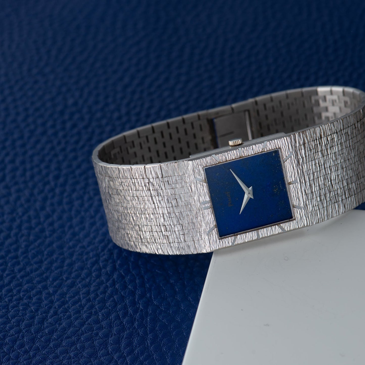 Piaget White Gold 'Lapis Lazuli' Dress Watch