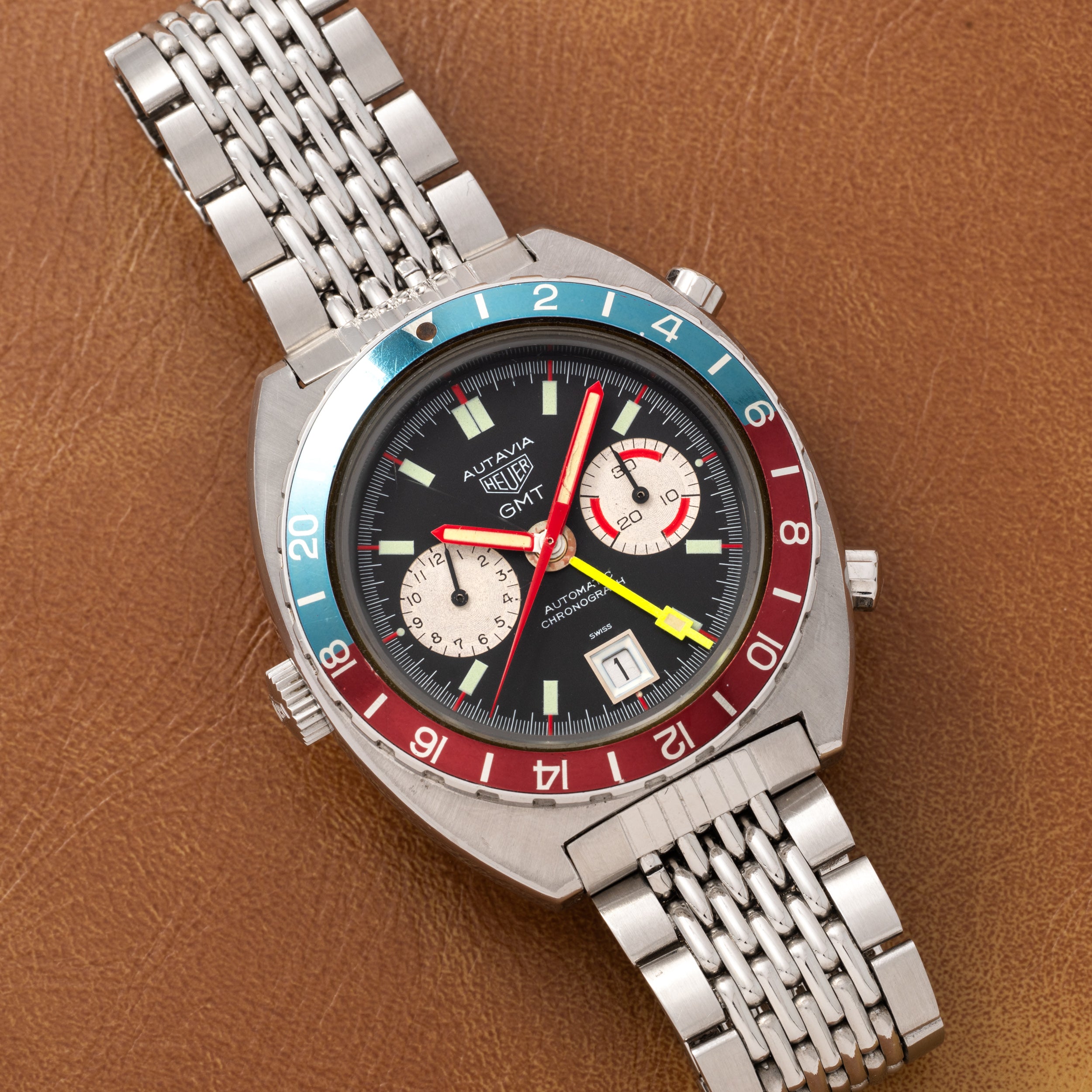 Heuer Autavia GMT