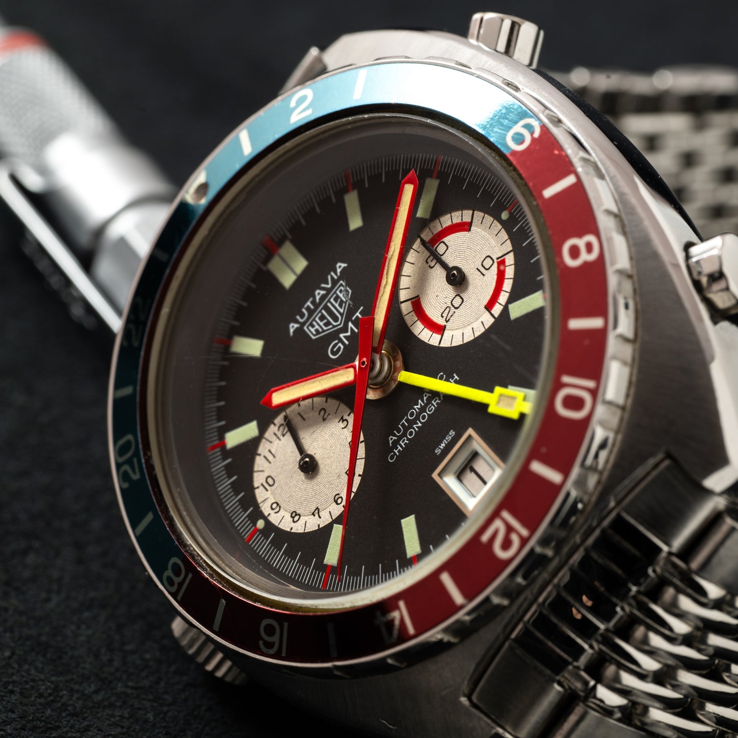 Heuer Autavia GMT