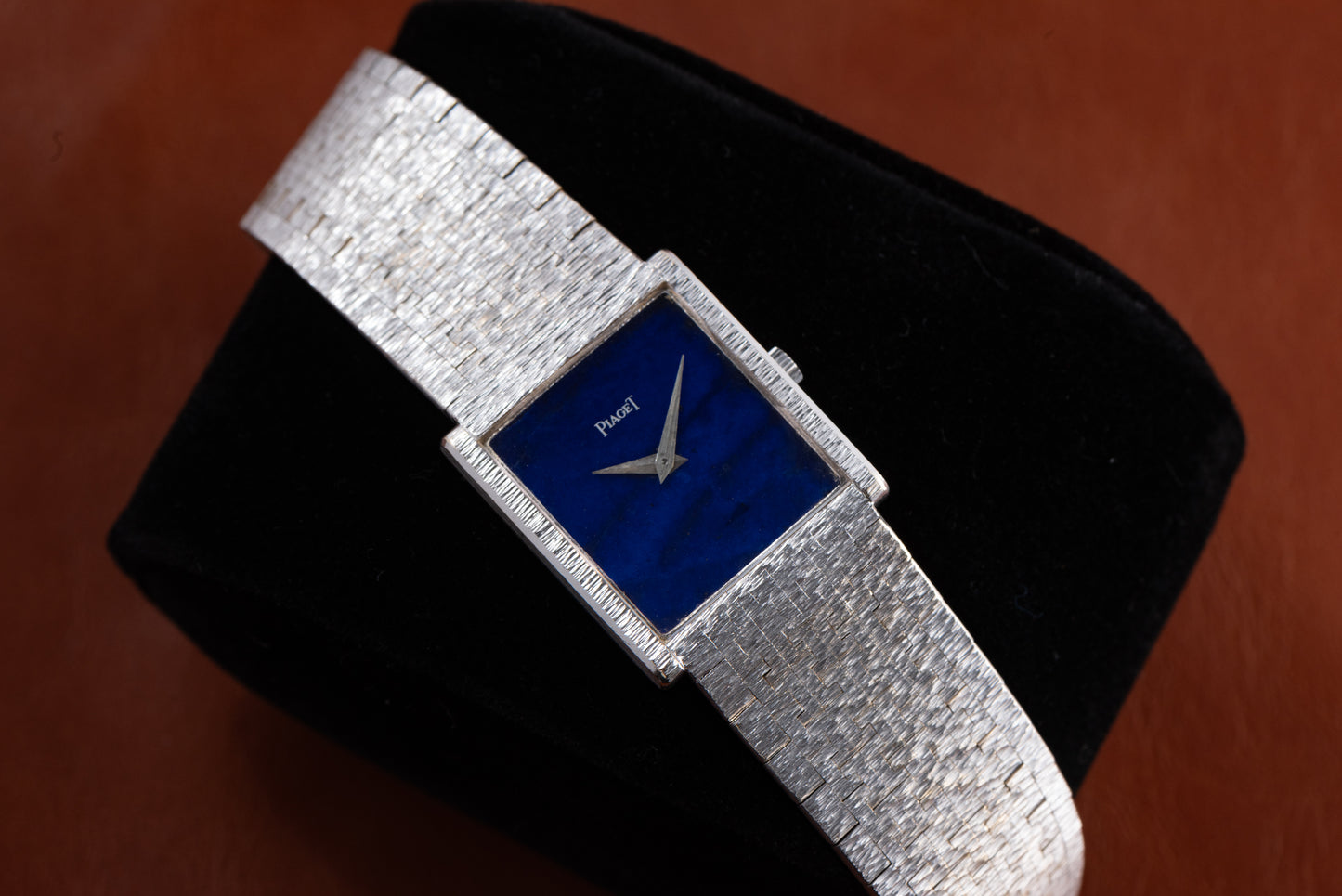 Piaget White Gold 'Lapis Lazuli' Dress Watch