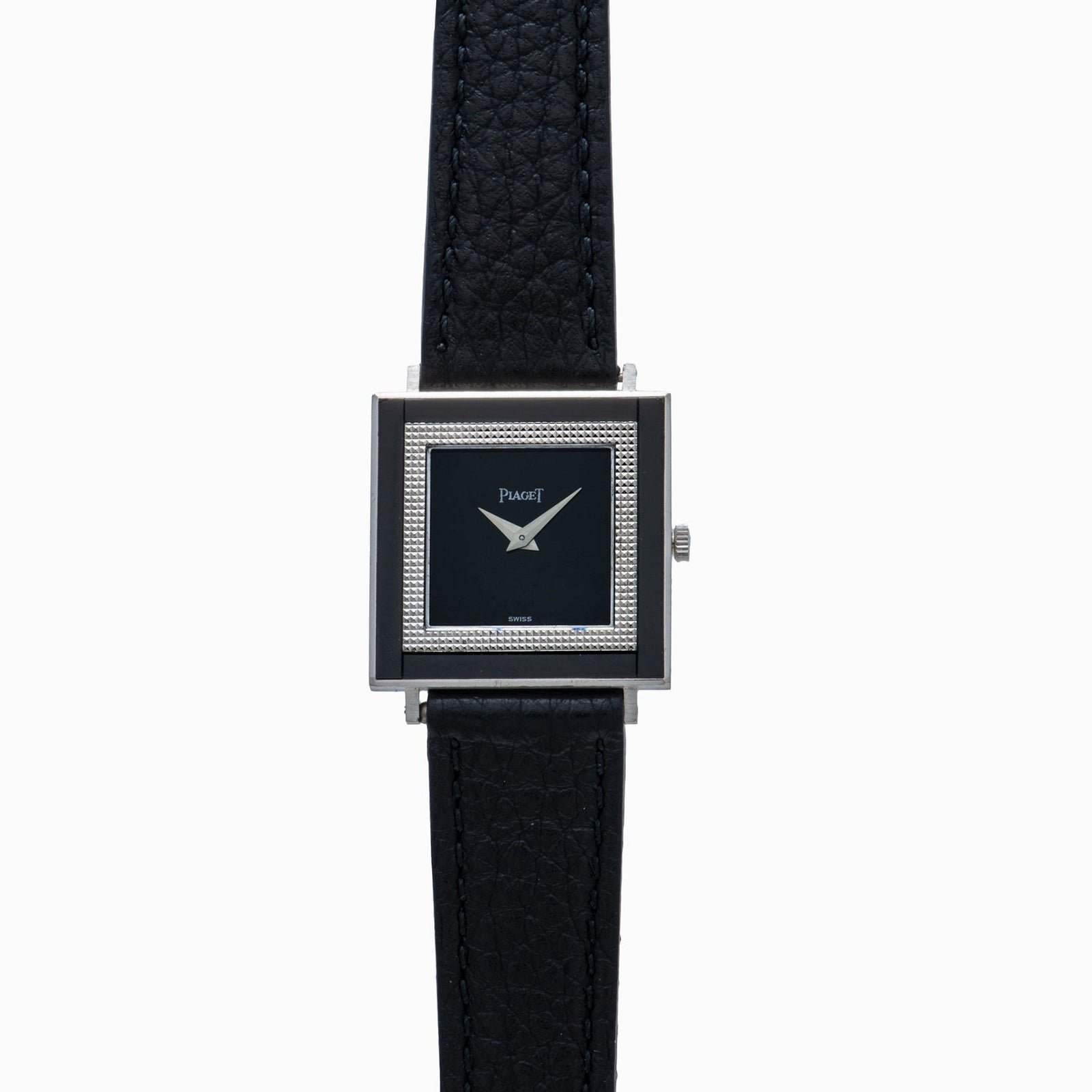Piaget 'Onyx' Hobnail Dress Watch