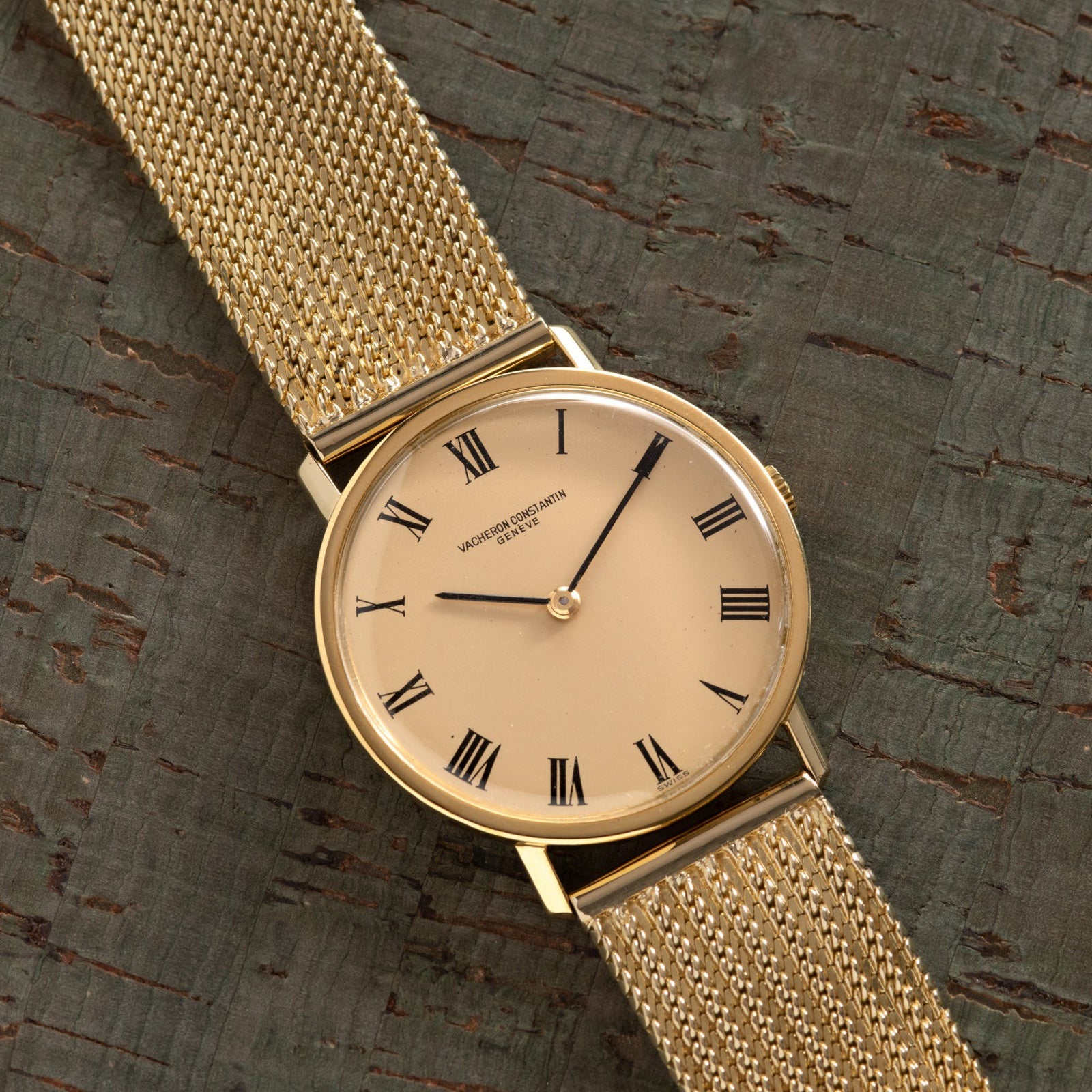 Vacheron Constantin 18k Thin Case Dress Watch