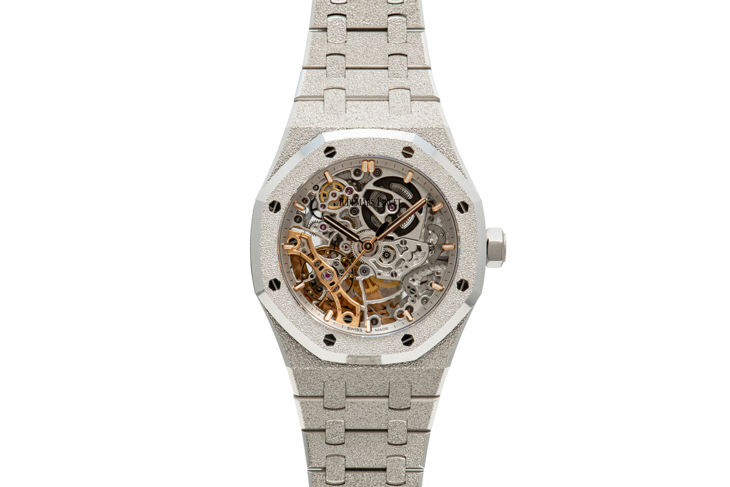 Audemars Piguet Royal Oak Double Balance Wheel Openworked 'Frosted Skeleton'