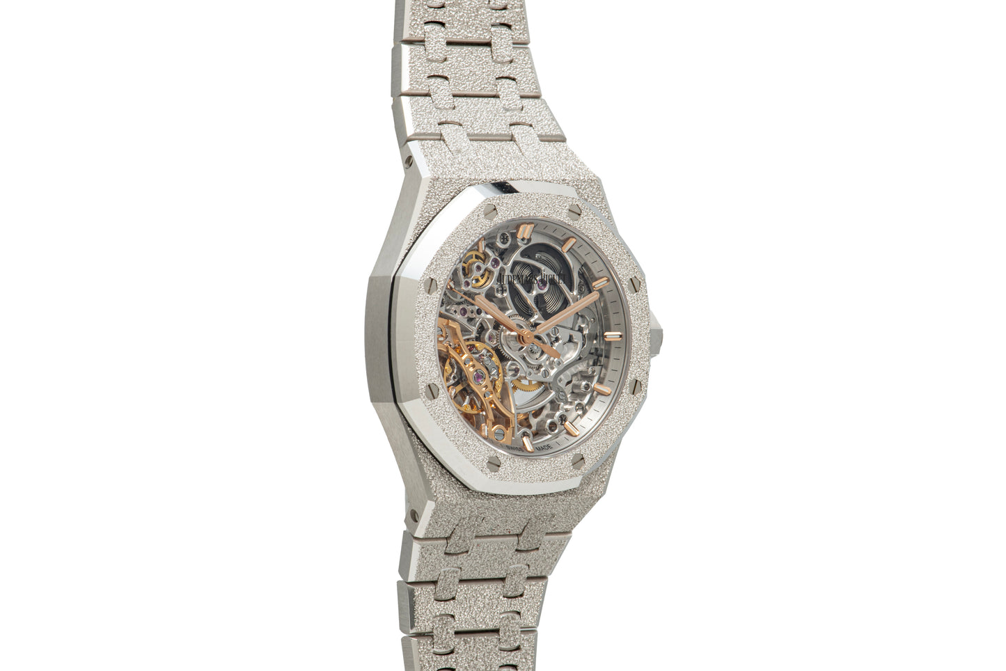 Audemars Piguet Royal Oak Double Balance Wheel Openworked 'Frosted Skeleton'