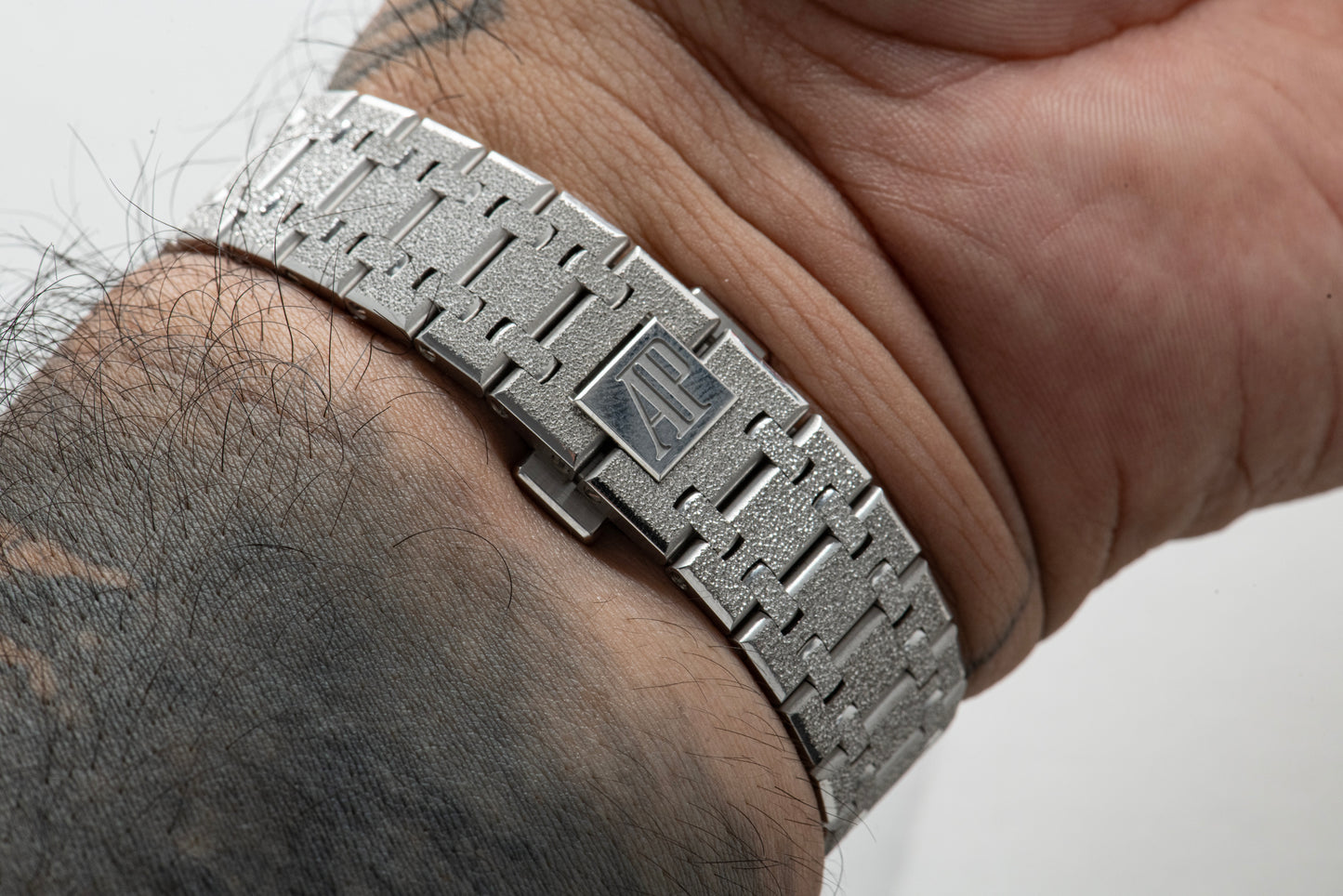 Audemars Piguet Royal Oak Double Balance Wheel Openworked 'Frosted Skeleton'