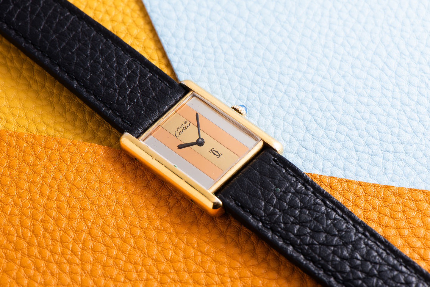 Cartier 'Must De Cartier' Tank 'Tritone'