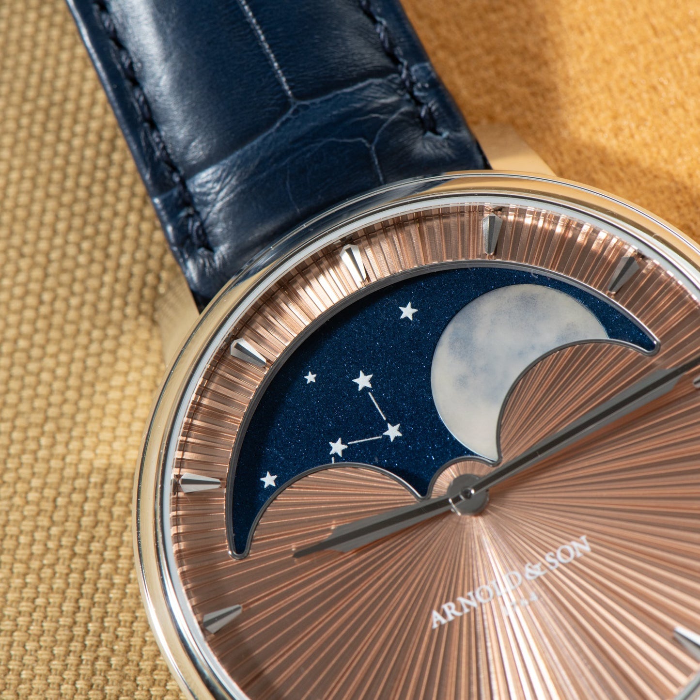 Arnold & Son Perpetual Moon Stellar Rays Limited Platinum