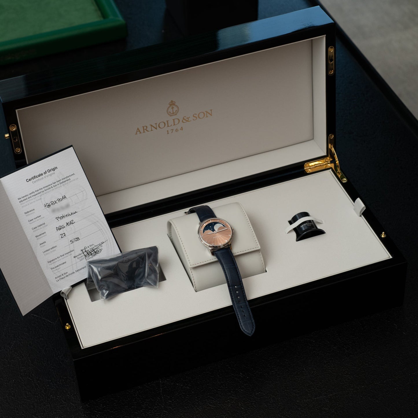 Arnold & Son Perpetual Moon Stellar Rays Limited Platinum