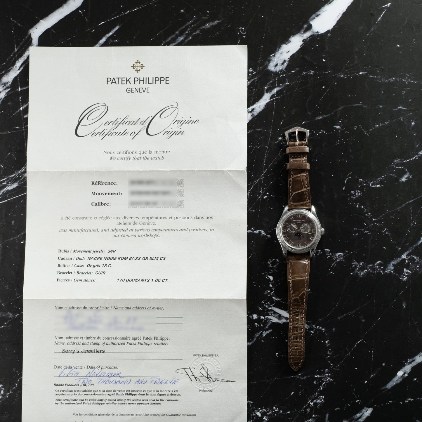 Patek Philippe Ladies Annual Calendar