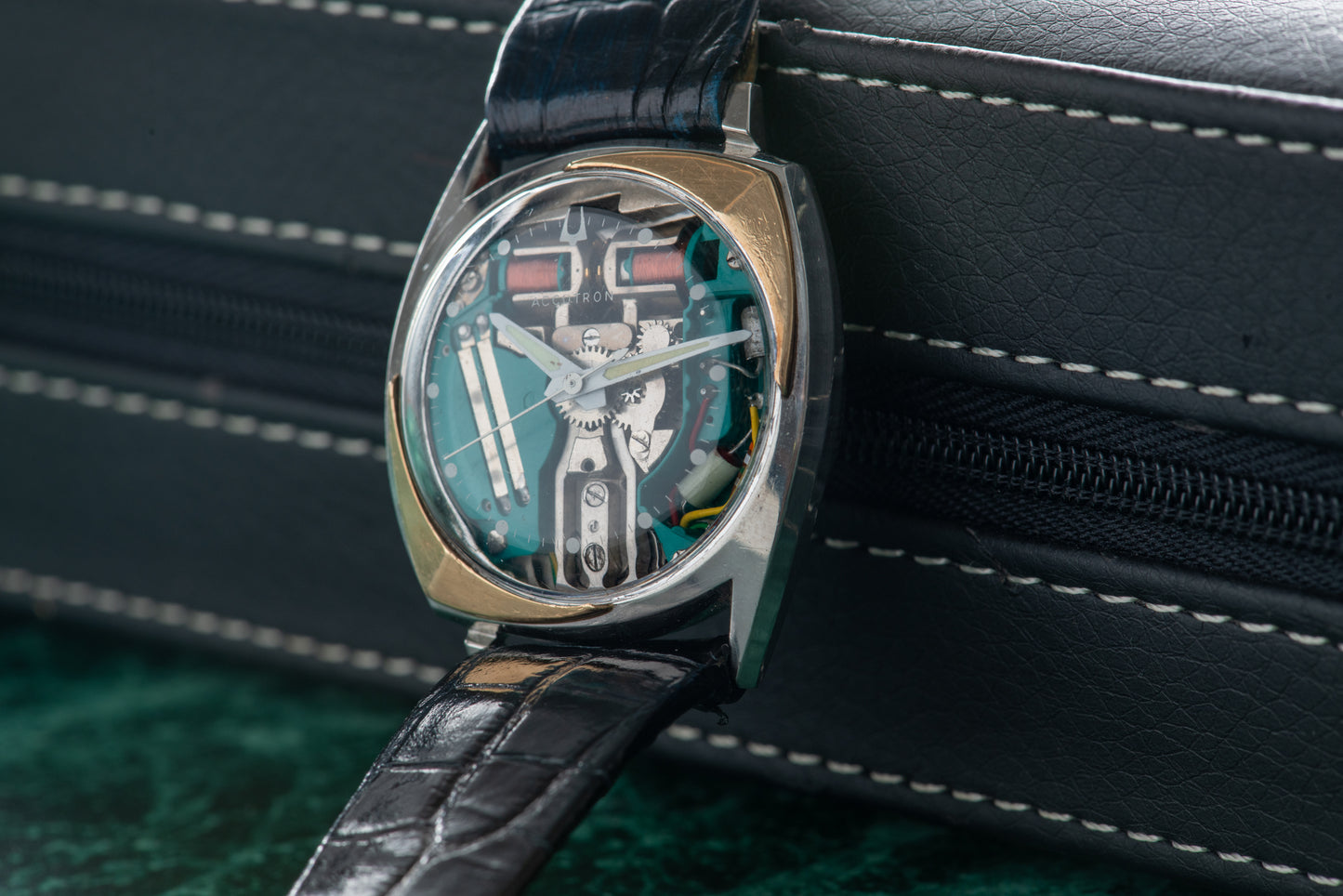 Bulova Accutron Spaceview 'Floppy Football'