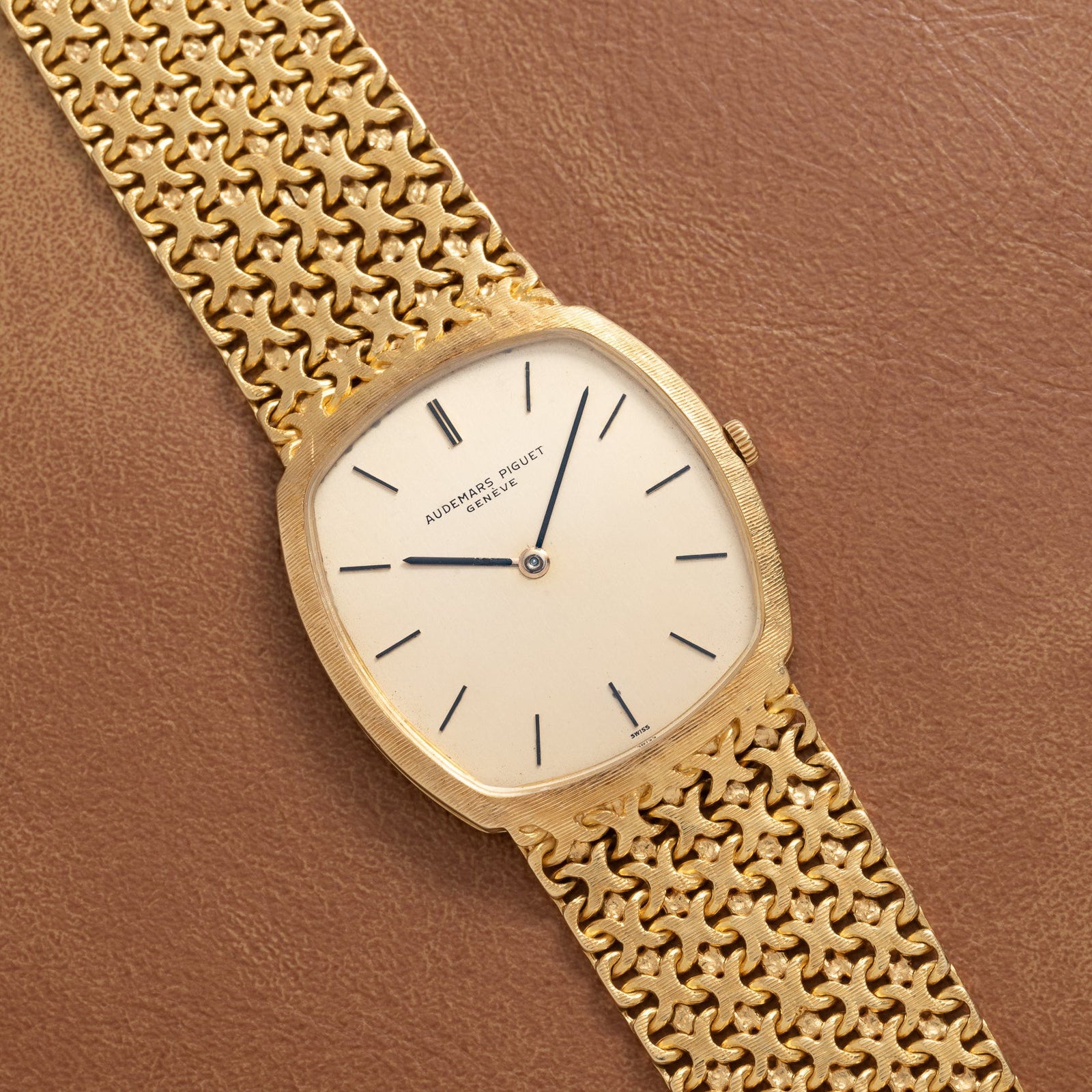 Audemars Piguet 'Gingerbread' Yellow Gold Dress Watch