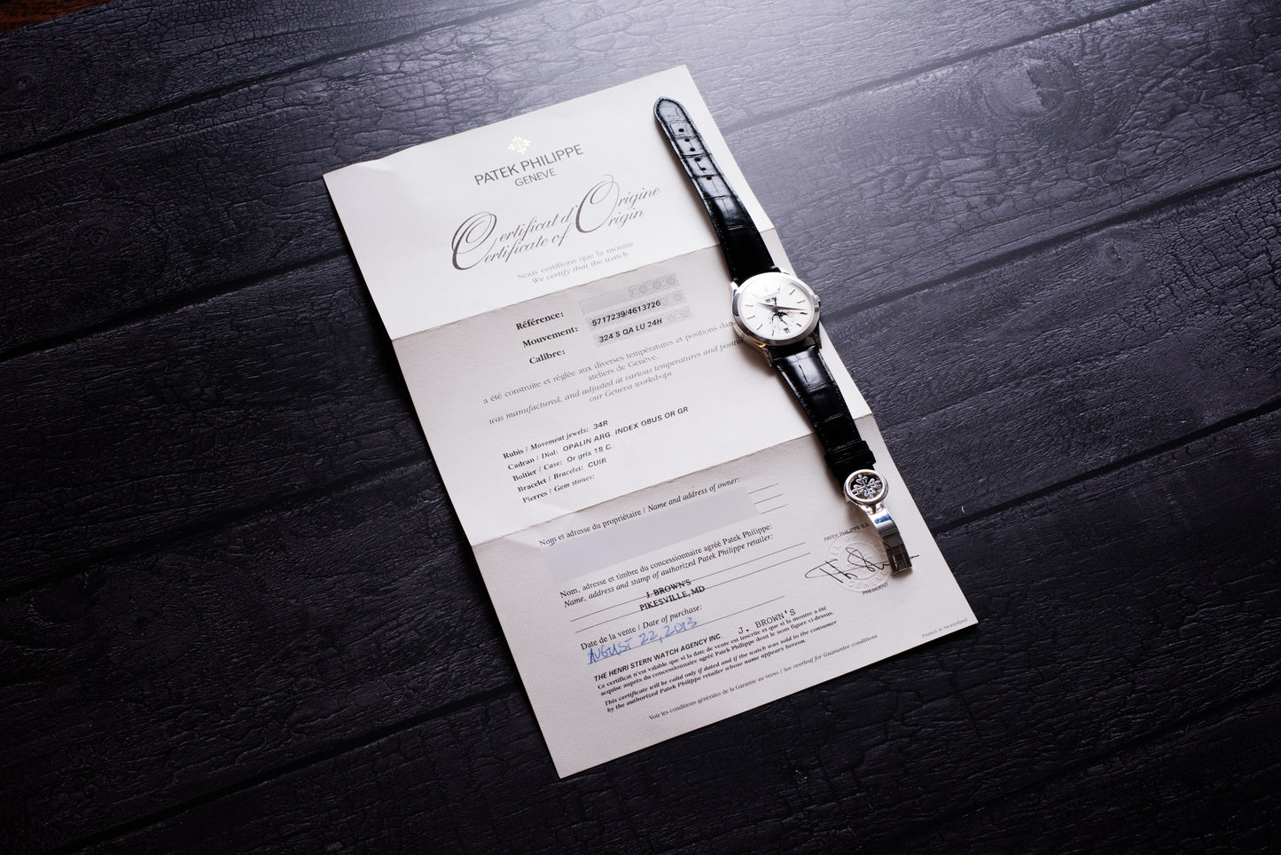 Patek Philippe Annual Calendar Moonphases