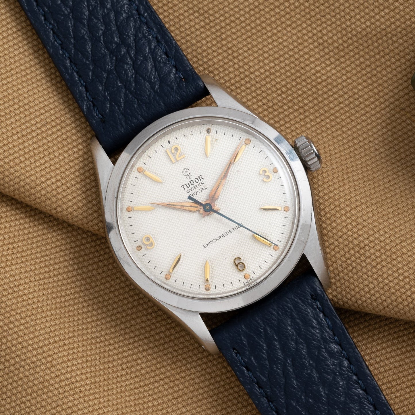 Tudor Oyster Royal 'Honeycomb Albino Explorer'