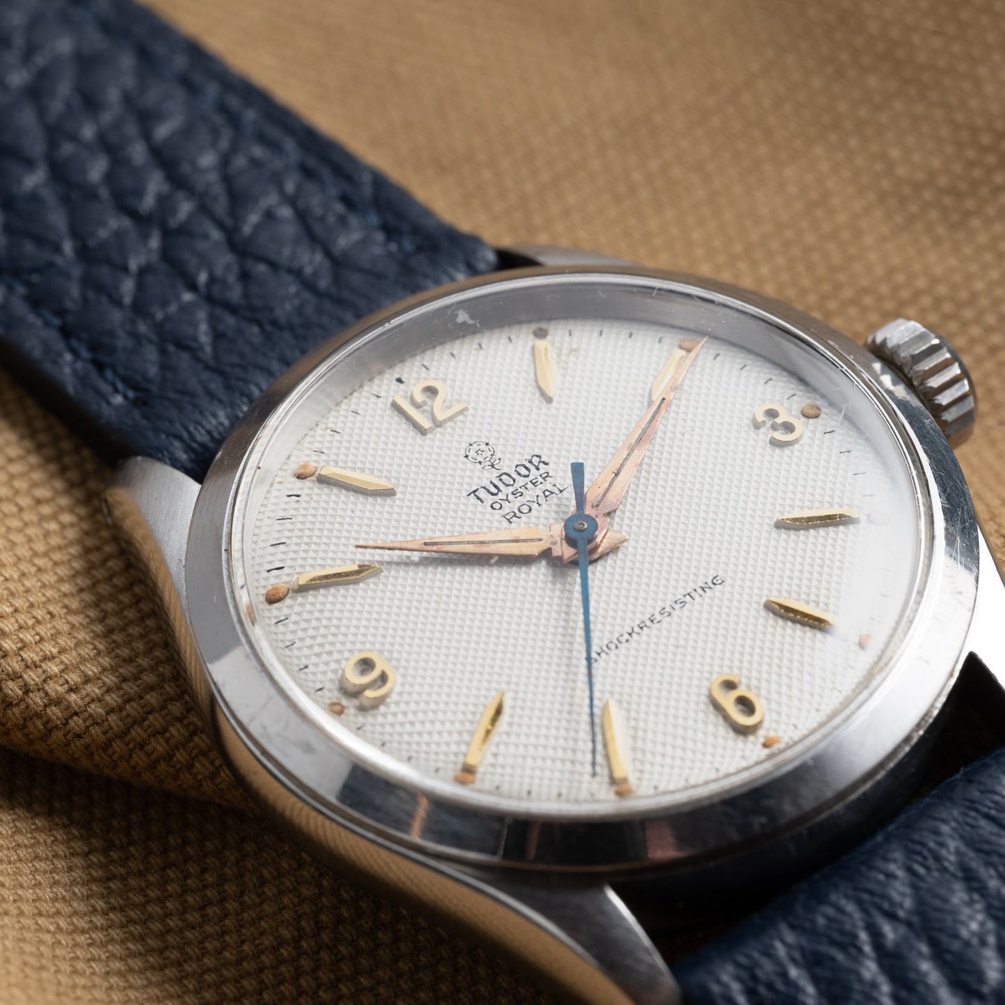 Tudor Oyster Royal 'Honeycomb Albino Explorer'