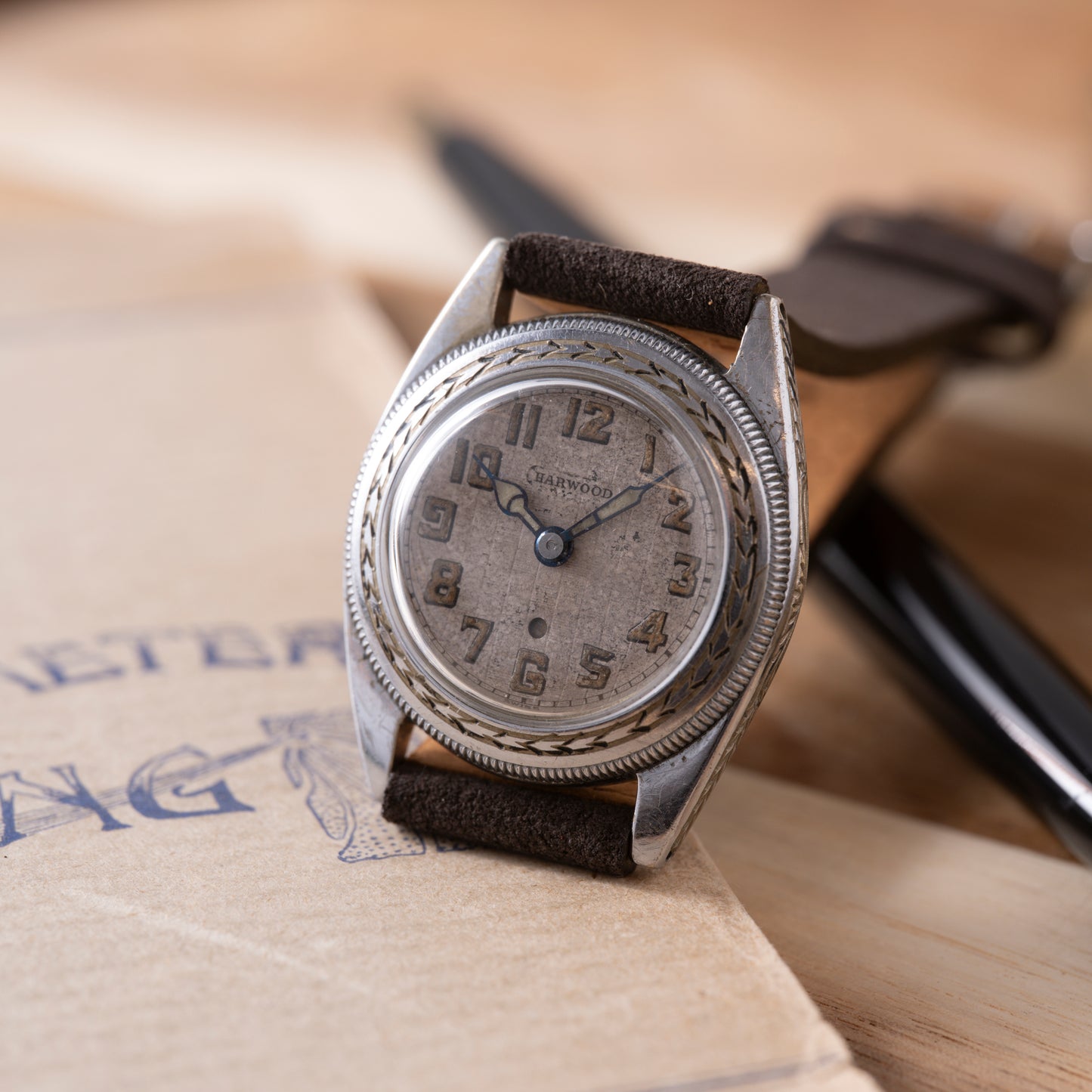 Harwood Engraved Automatic