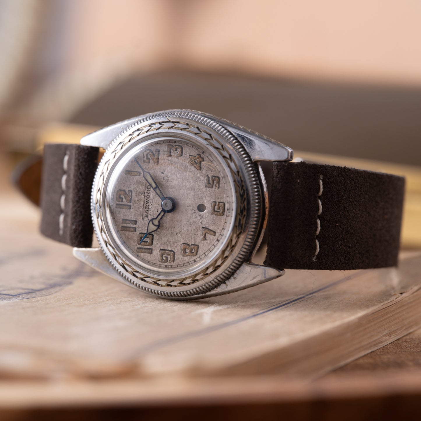 Harwood Engraved Automatic