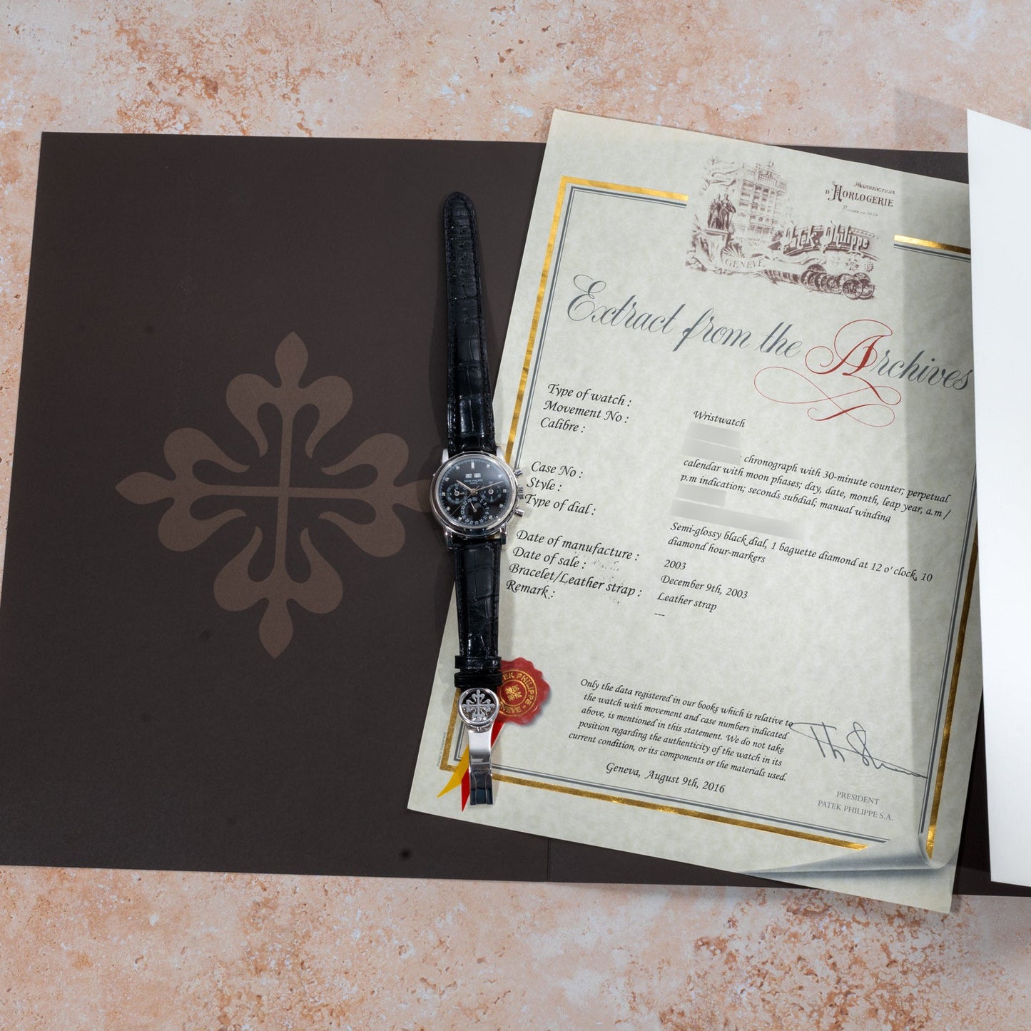 Patek Philippe Perpetual Calendar Moonphase Chronograph