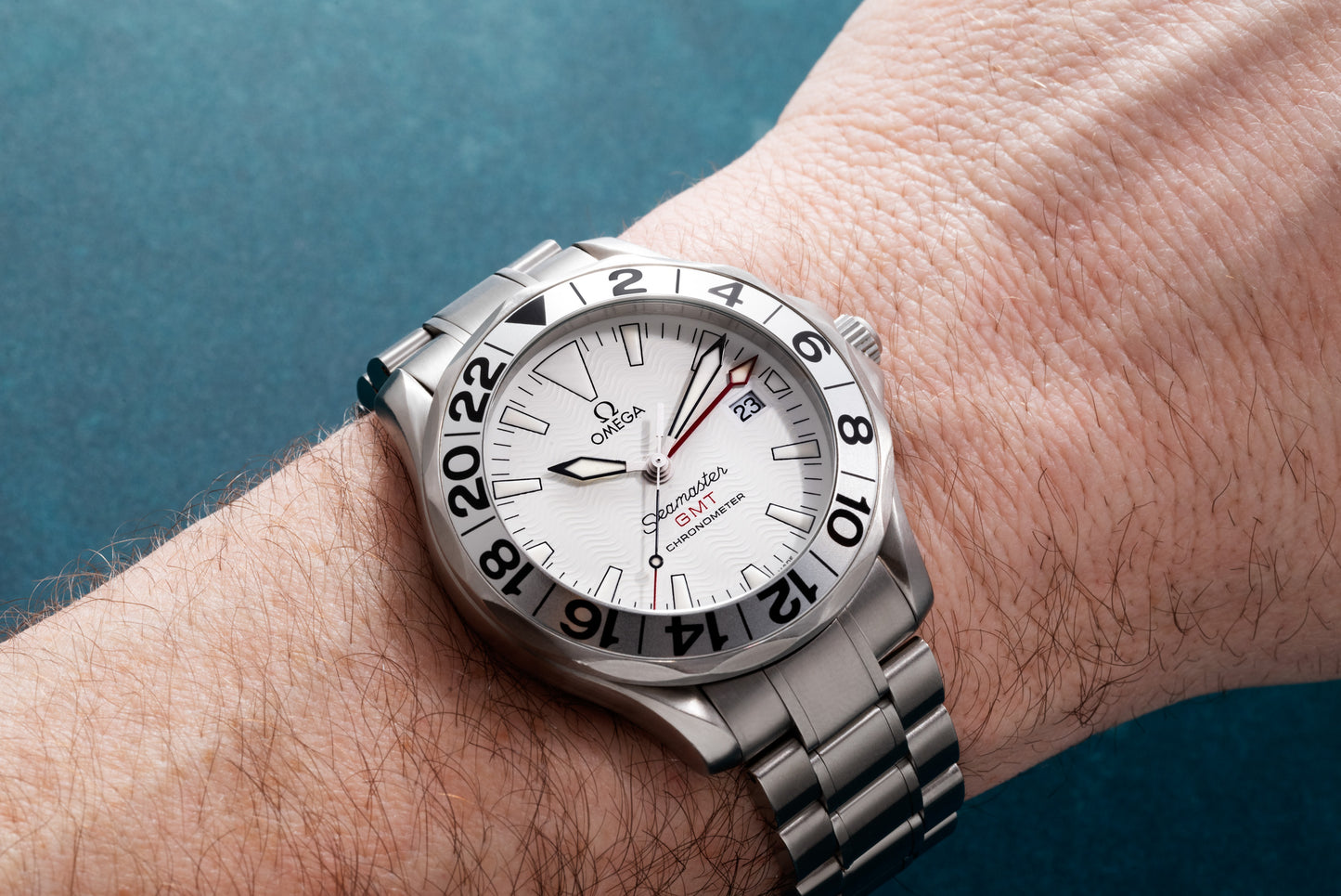 Omega Seamaster 300 Professional GMT 'Great White'