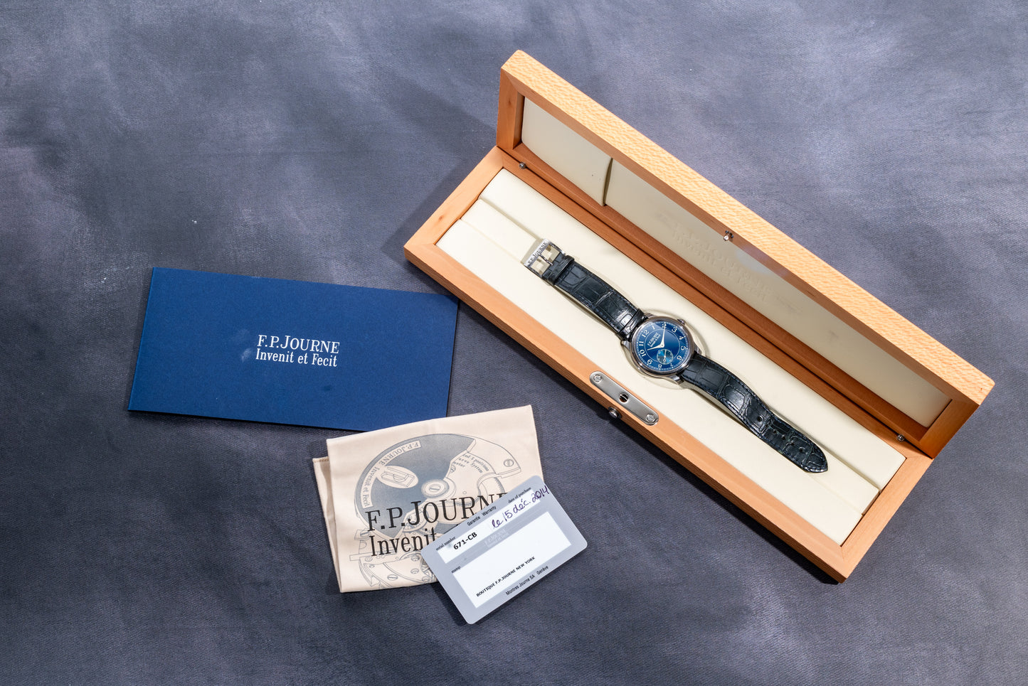 F.P. Journe Chronométre Bleu
