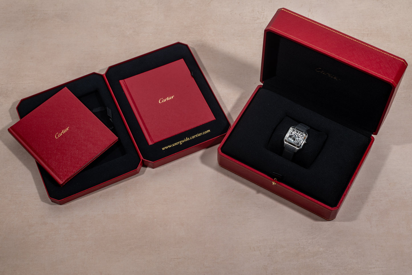 Cartier Santos Dumont Skeleton