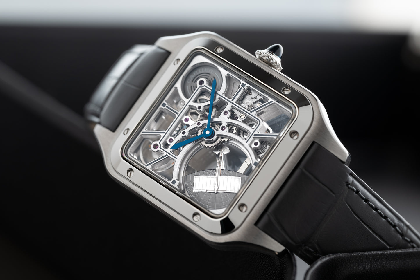 Cartier Santos Dumont Skeleton