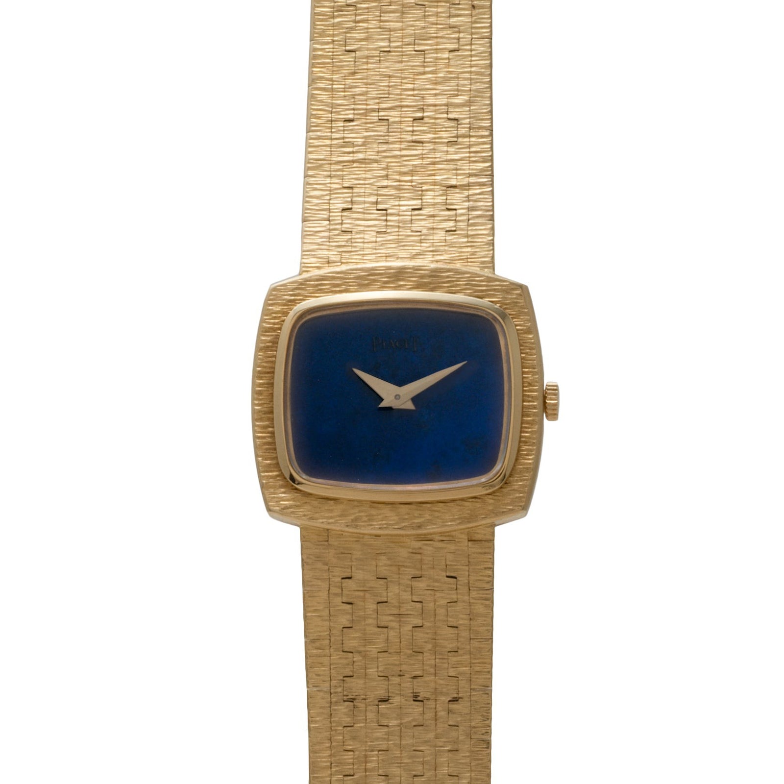 Piaget 'Lapis Lazuli' Yellow Gold Dress Watch