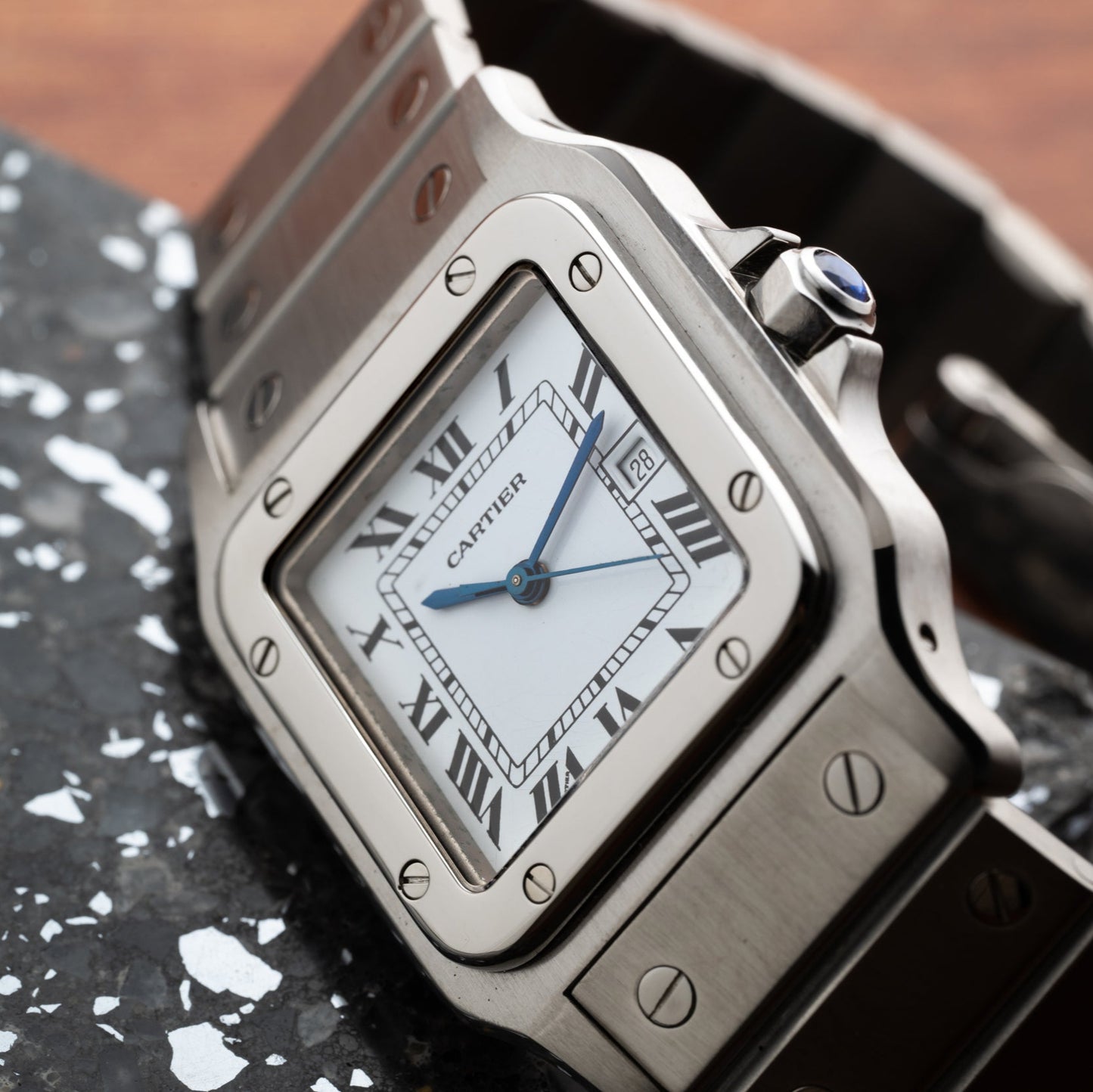 Cartier Santos Carrée