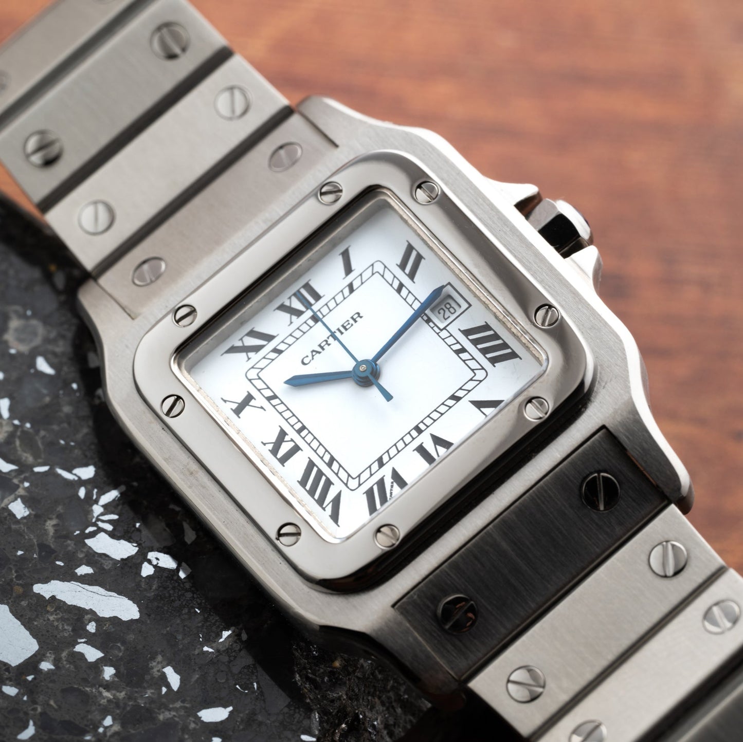 Cartier Santos Carrée