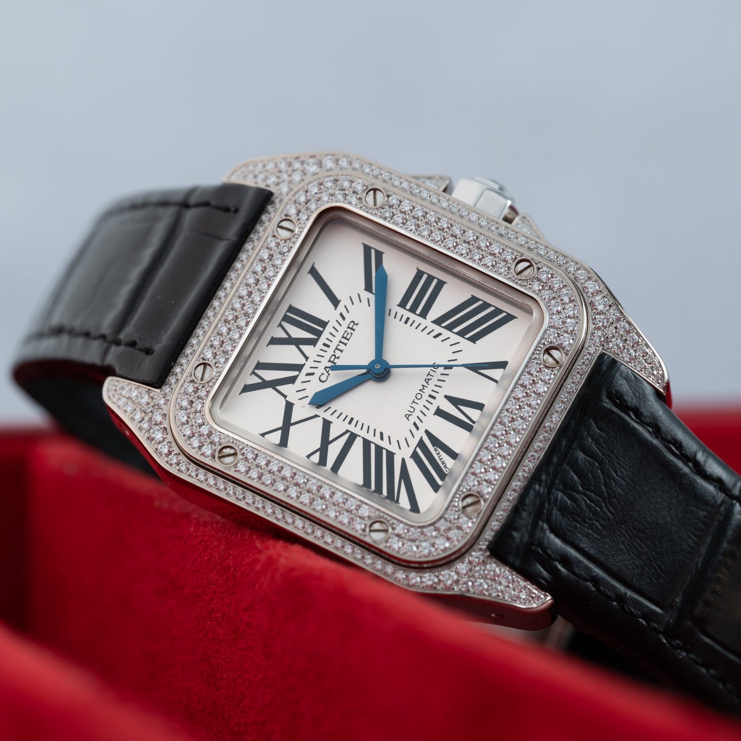 Cartier Santos 100 Diamond