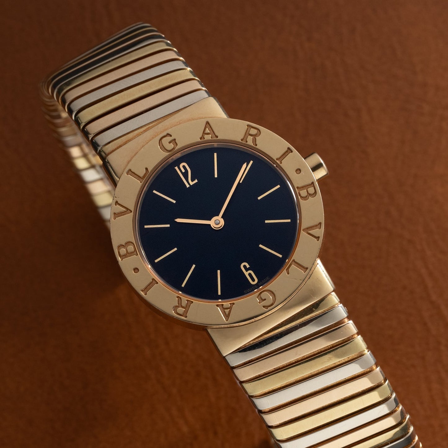 Bulgari Tubogas Tri-Tone