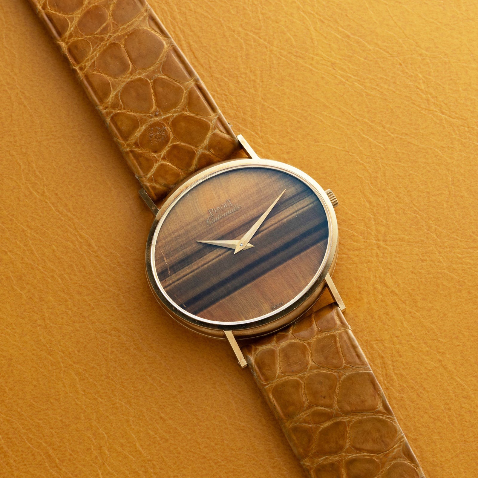 Piaget 'Tiger's Eye' Dress Watch