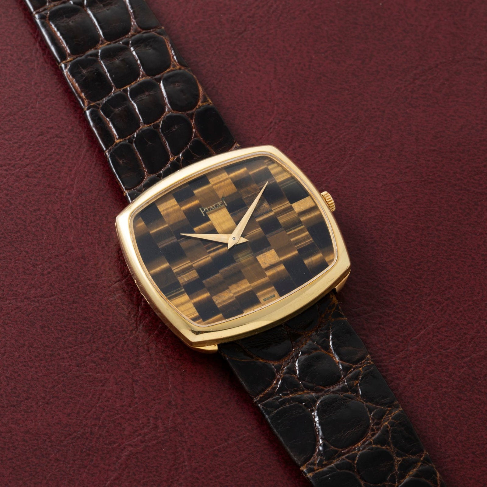 Piaget 'Tiger's Eye' Dress Watch