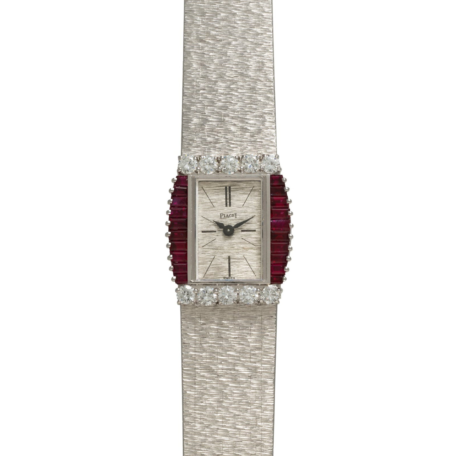 Piaget Ruby and Diamond Dress Watch