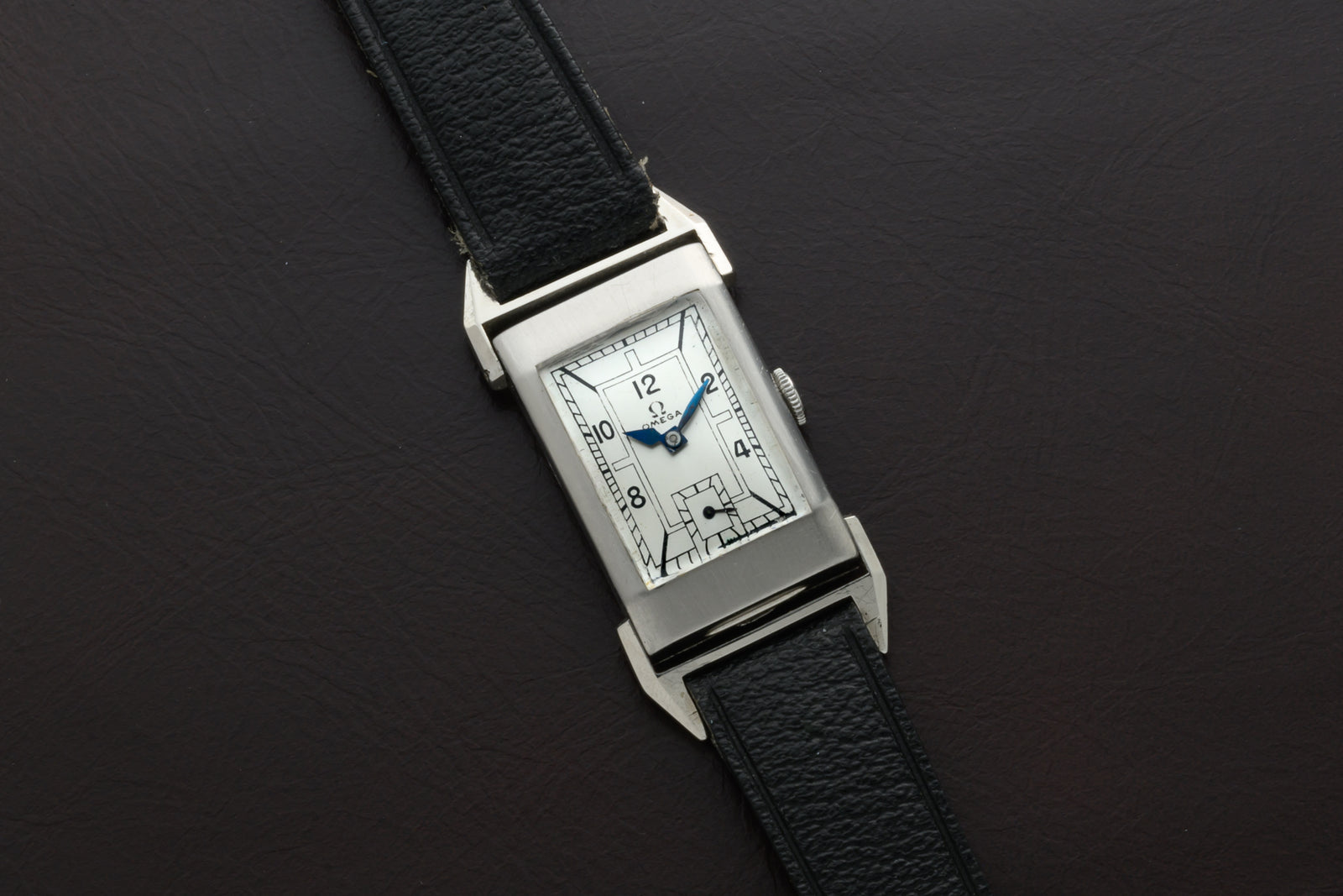 Omega Rectangular Art Deco Watch