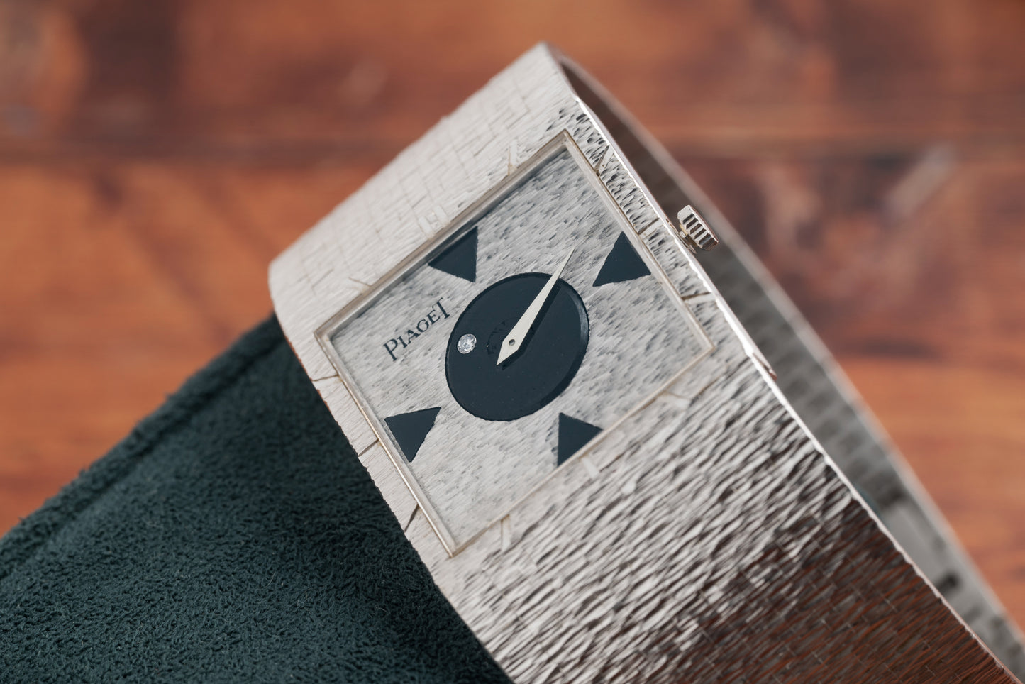 Piaget White Gold 'Onyx' Dress Watch