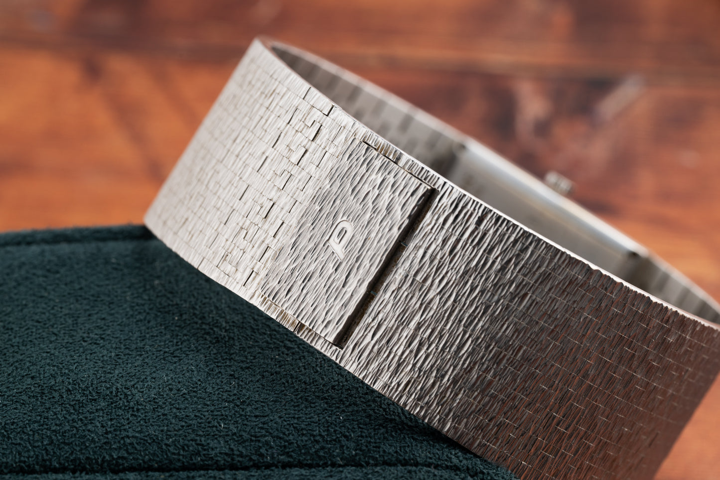 Piaget White Gold 'Onyx' Dress Watch