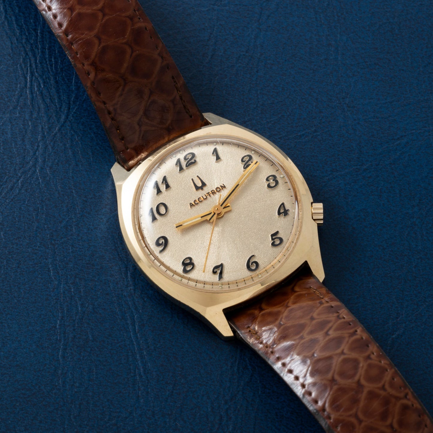 Bulova Accutron Cushion Case Watch