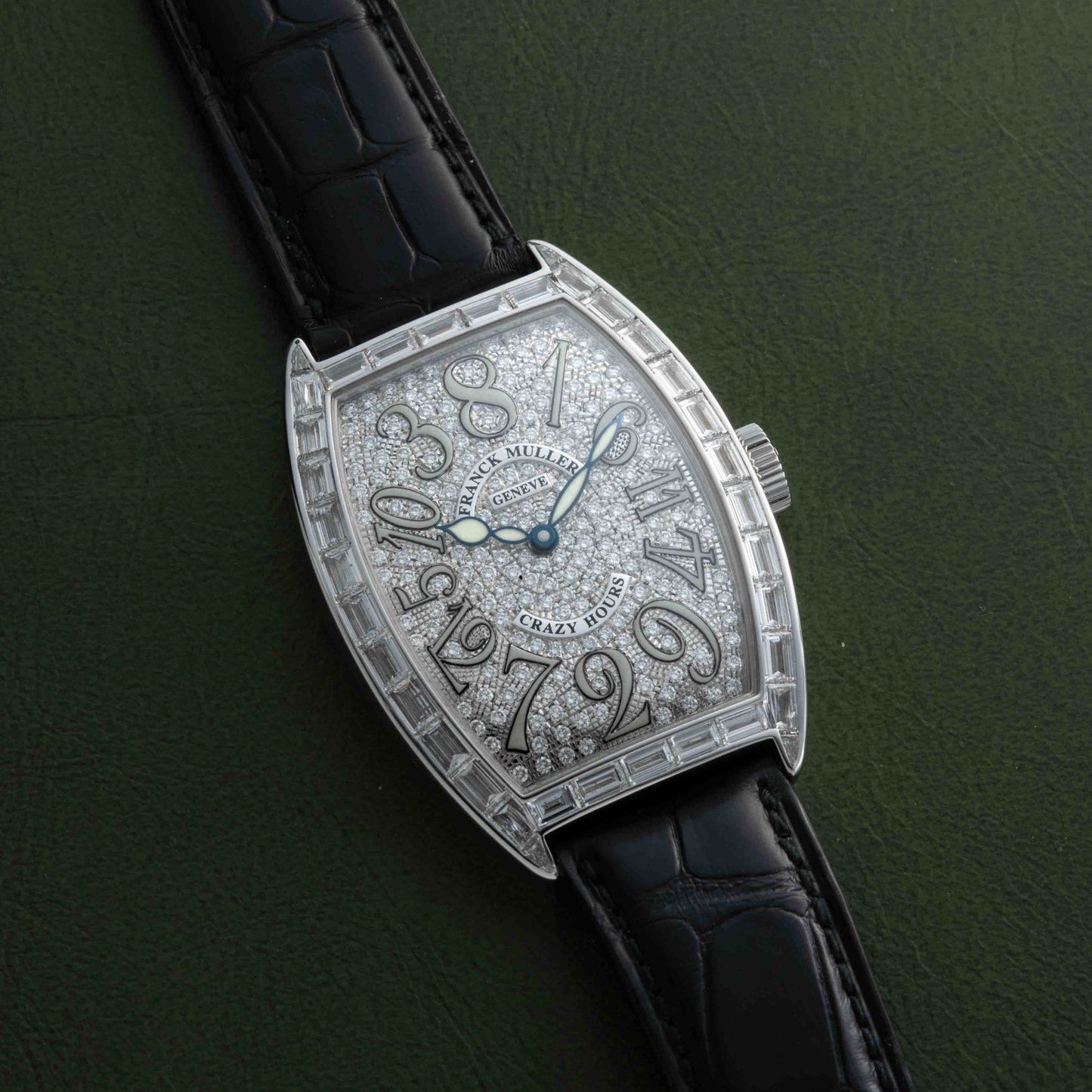 Franck Muller Cintree Curvex 'Crazy Hour' Diamond