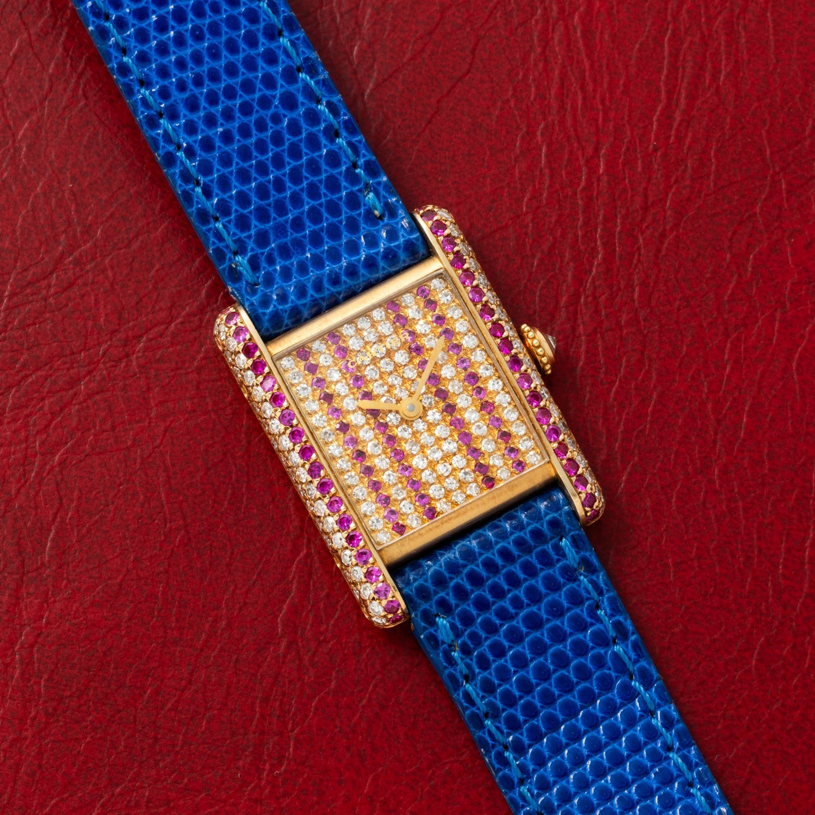 Cartier Tank Louis Diamonds